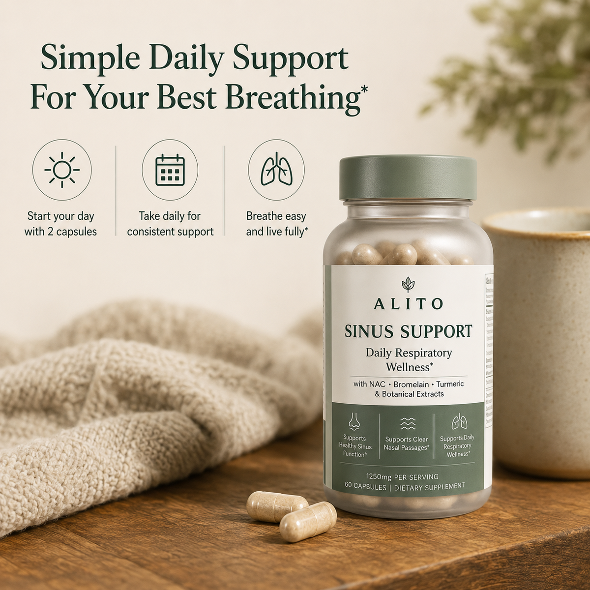 Alito® Sinus Support