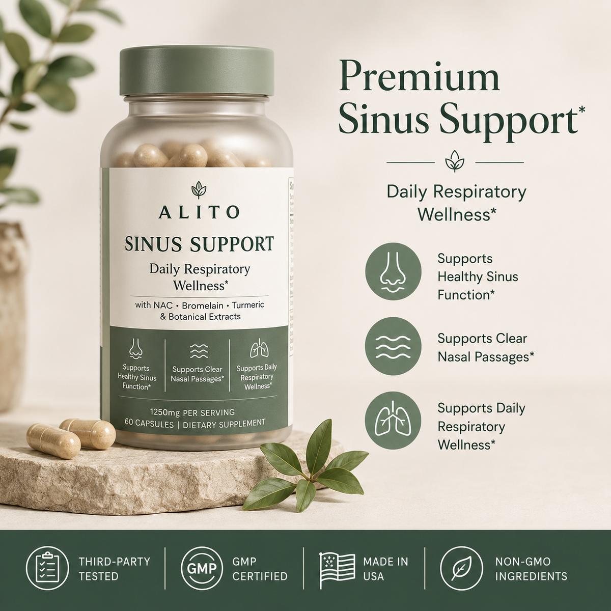 Alito® Sinus Support